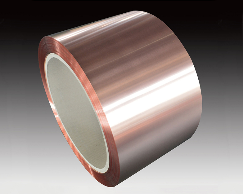 Copper strip for electronics